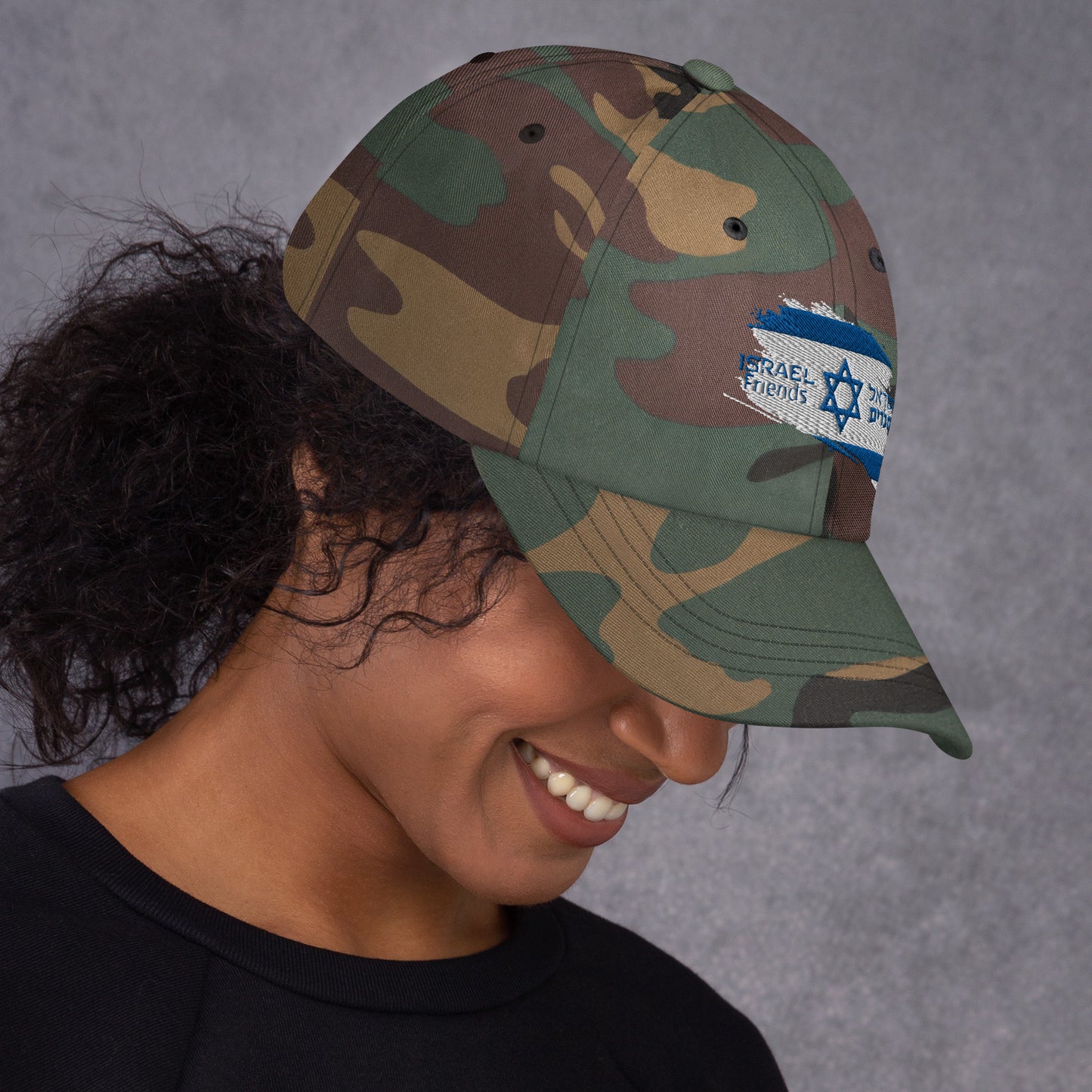 01-00 Israel friend Dad hat