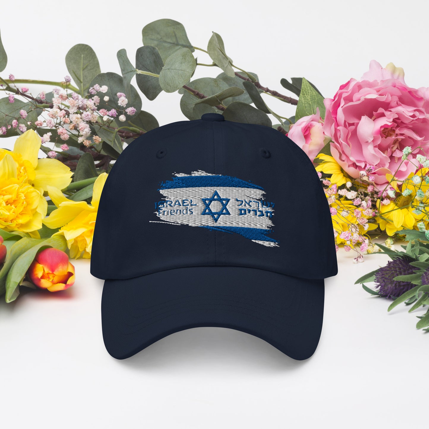 01-00 Israel friend Dad hat