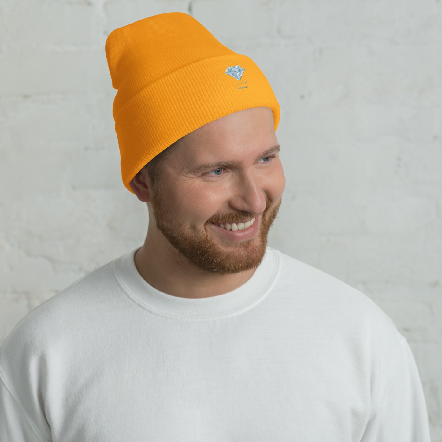 Umgeschlagene Beanie