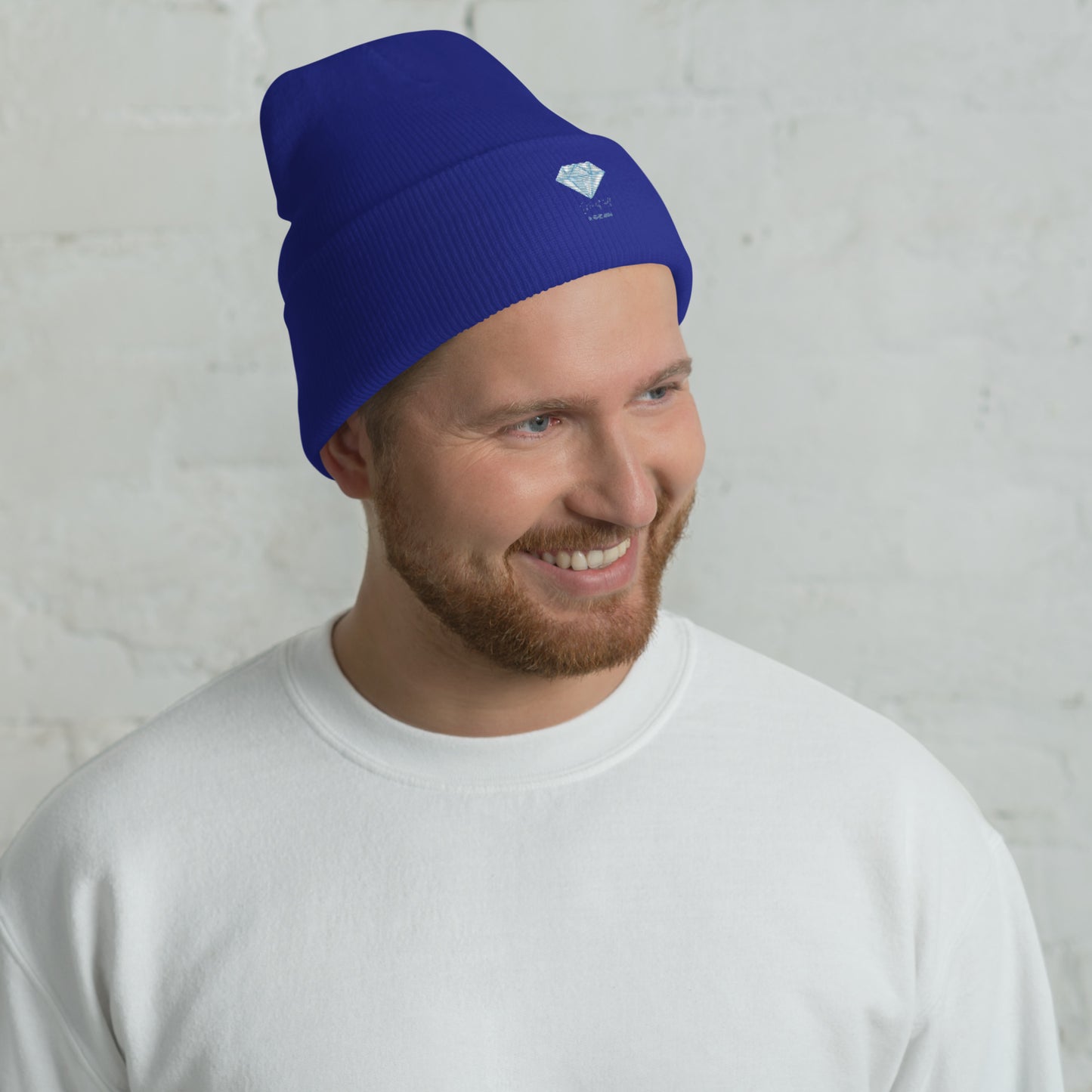 Umgeschlagene Beanie