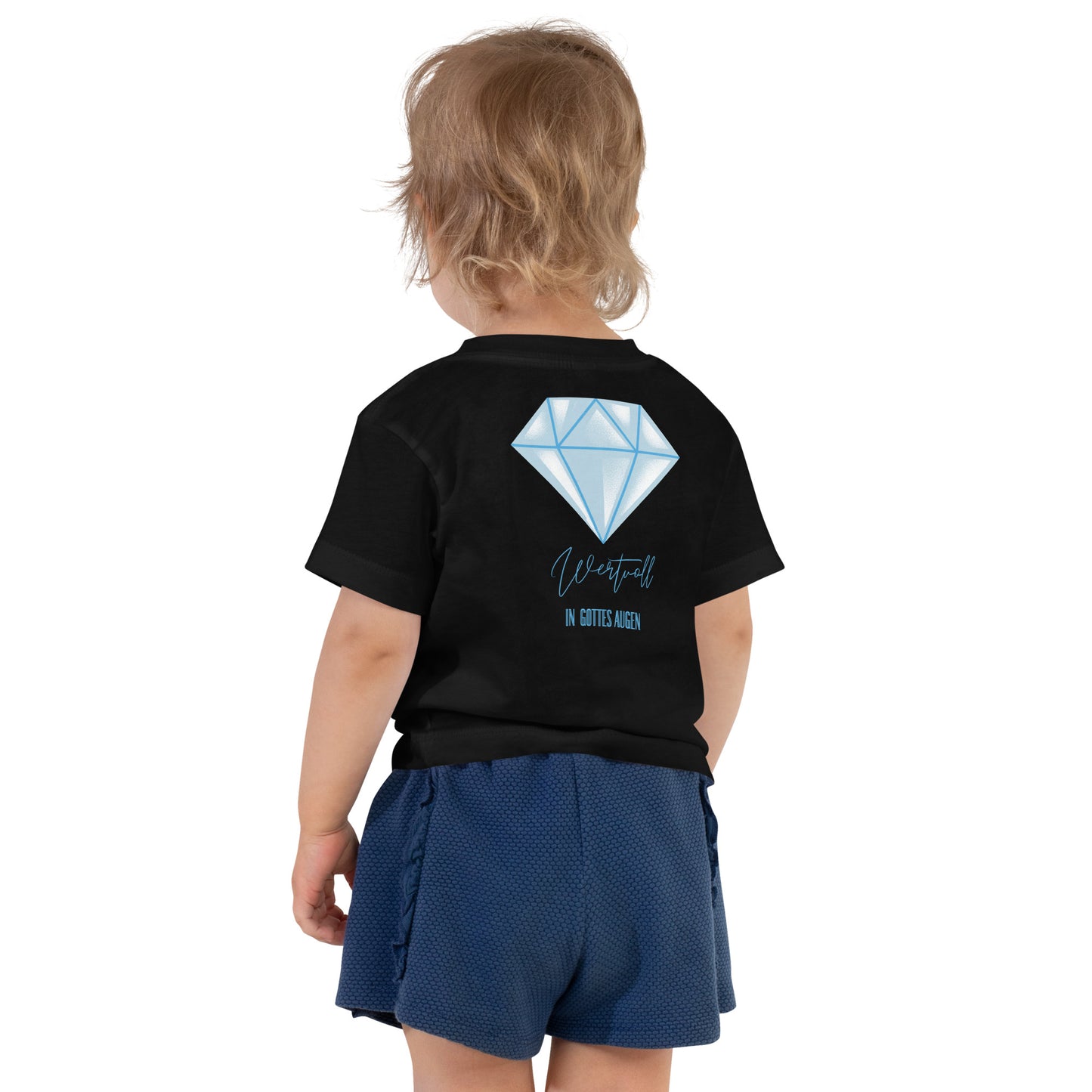 00-00 Wertvoll in Gottes Augen Kurzärmeliges Baby-T-Shirt