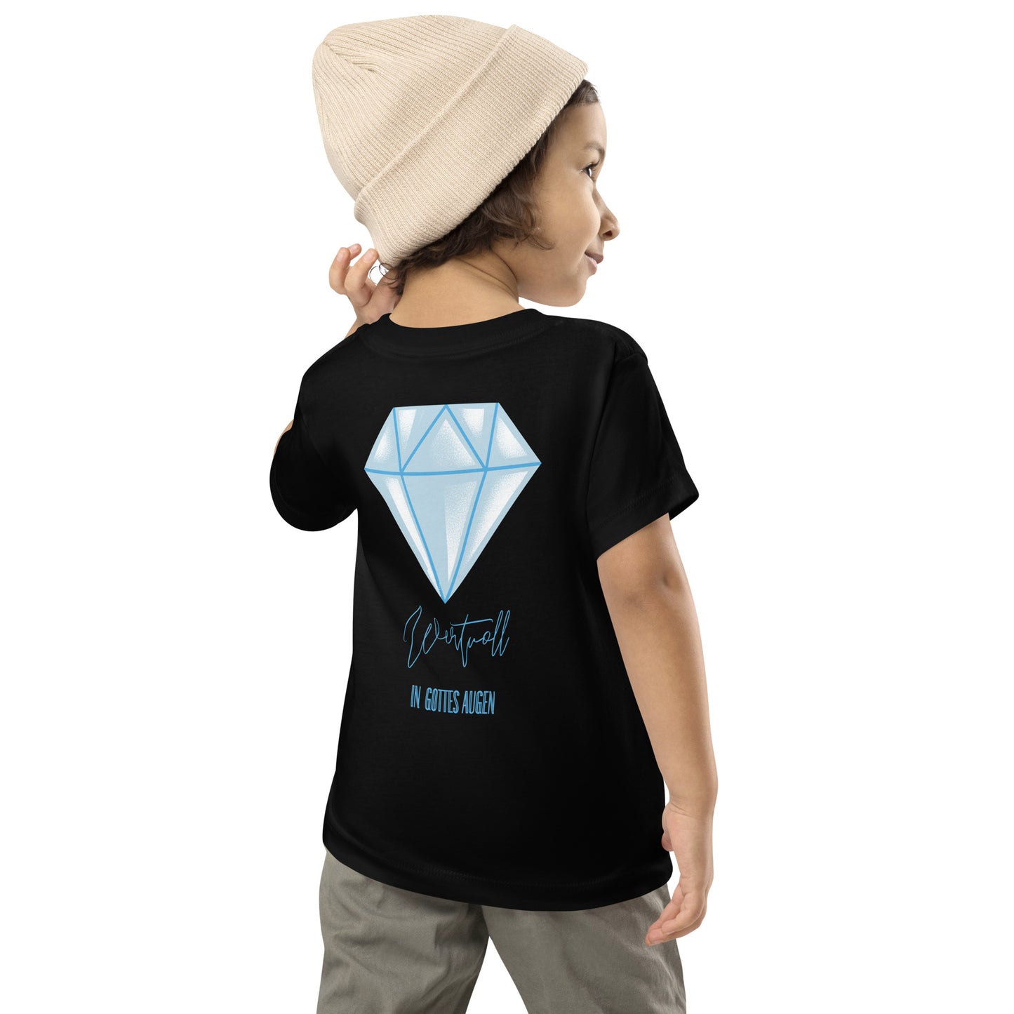 00-00 Wertvoll in Gottes Augen Kurzärmeliges Baby-T-Shirt