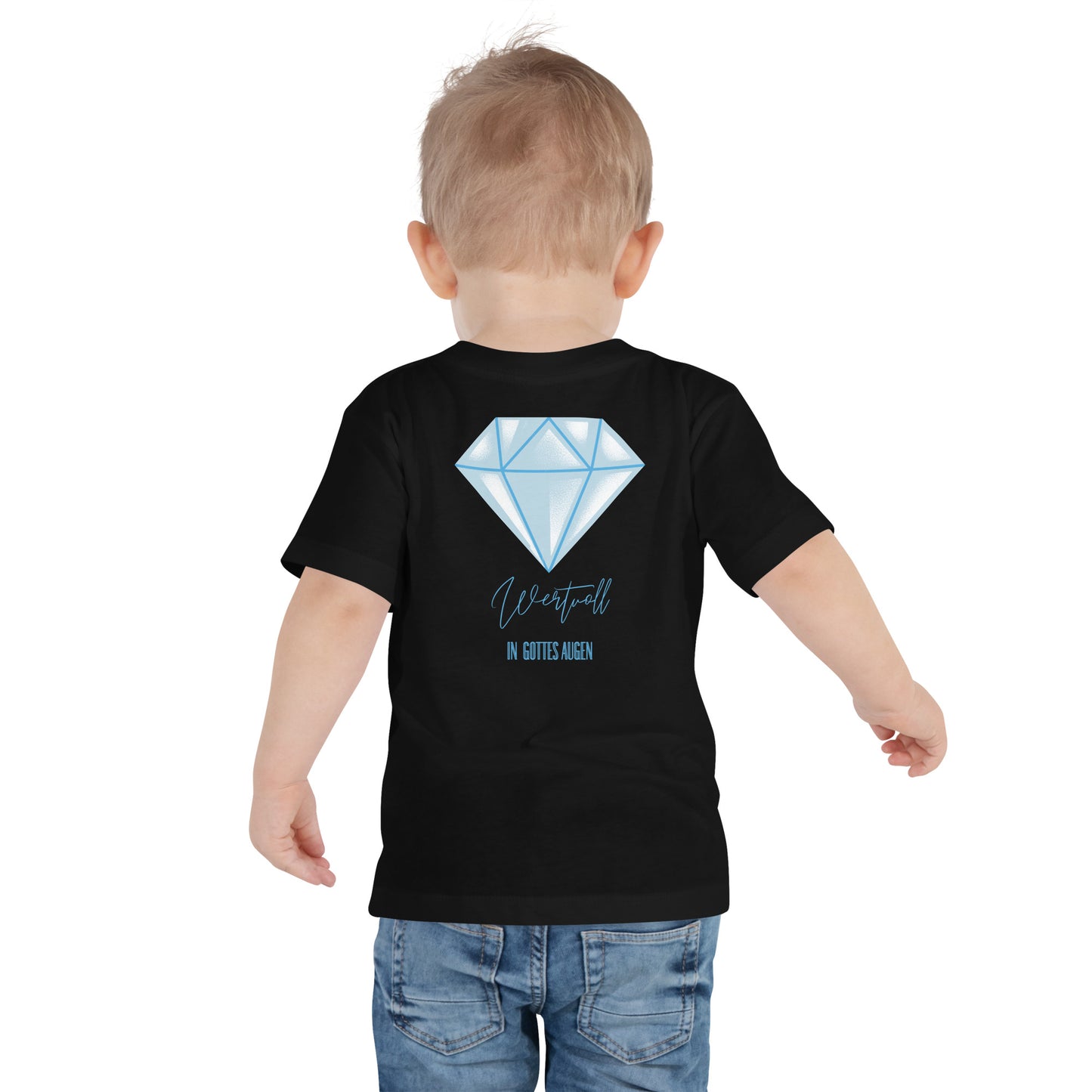 00-00 Wertvoll in Gottes Augen Kurzärmeliges Baby-T-Shirt