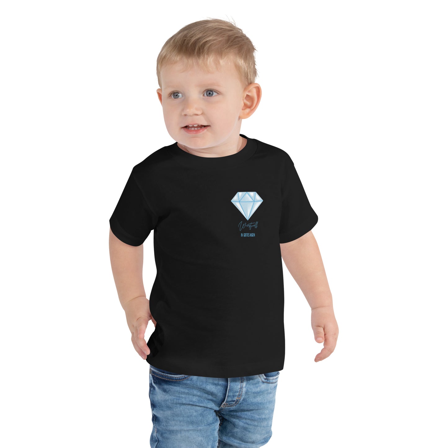 00-00 Wertvoll in Gottes Augen Kurzärmeliges Baby-T-Shirt