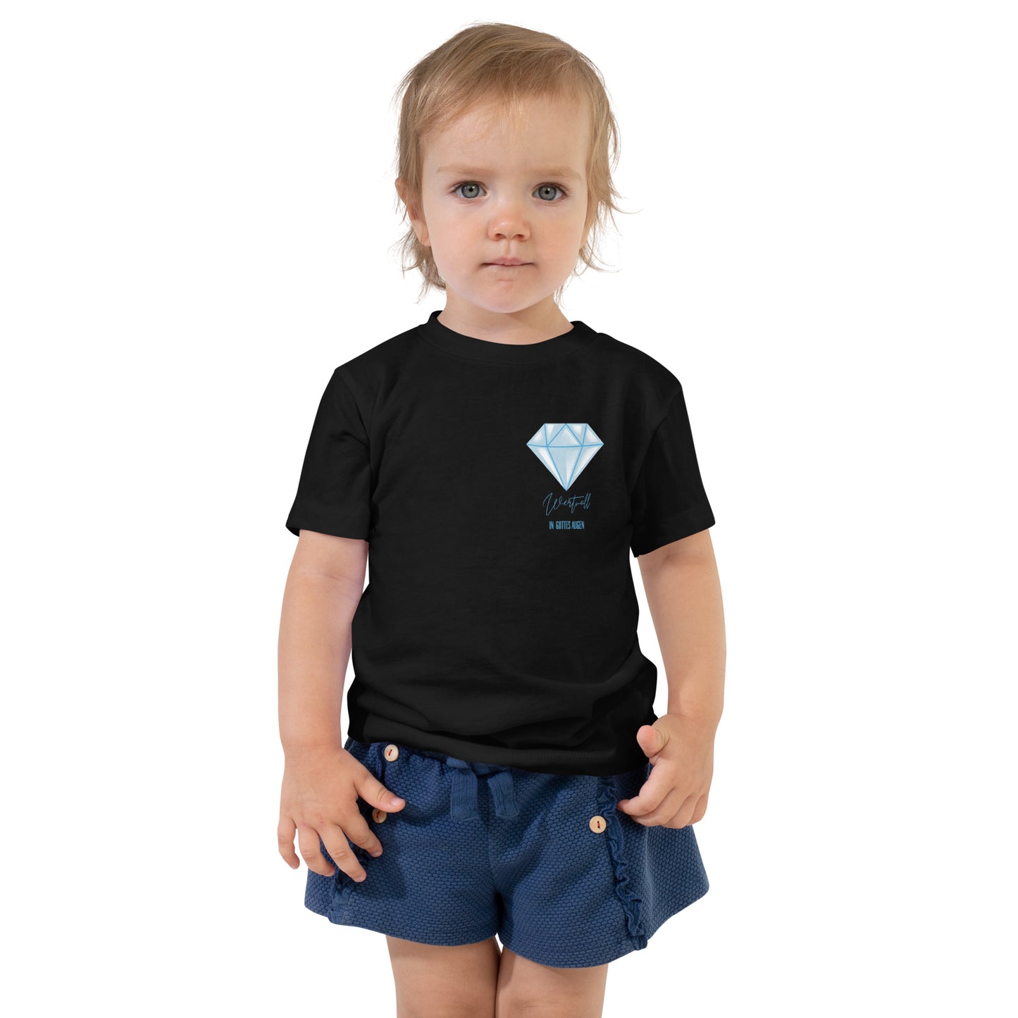 00-00 Wertvoll in Gottes Augen Kurzärmeliges Baby-T-Shirt