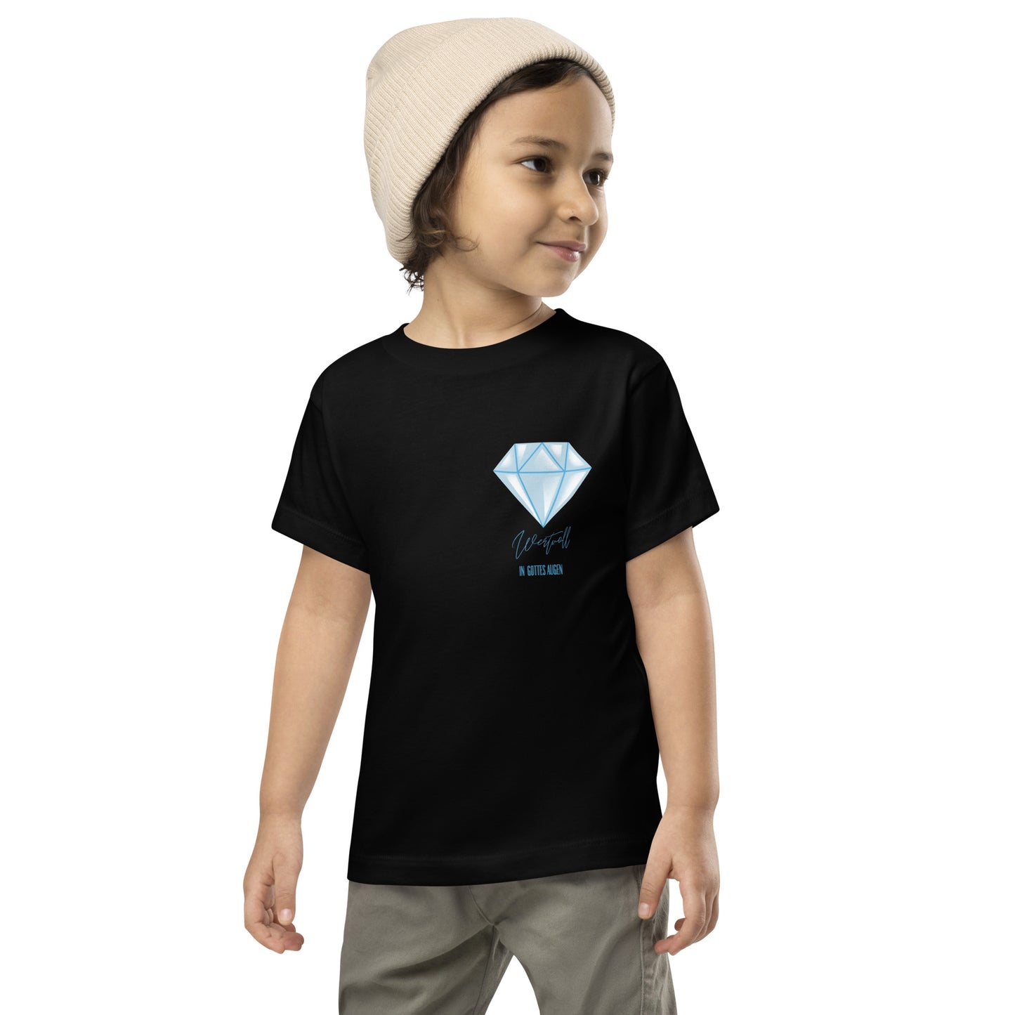 00-00 Wertvoll in Gottes Augen Kurzärmeliges Baby-T-Shirt