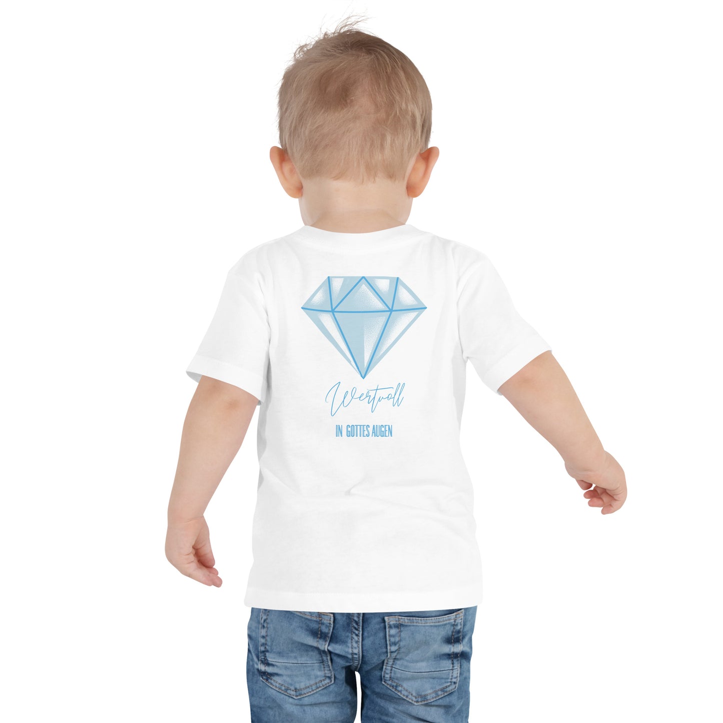 00-00 Wertvoll in Gottes Augen Kurzärmeliges Baby-T-Shirt