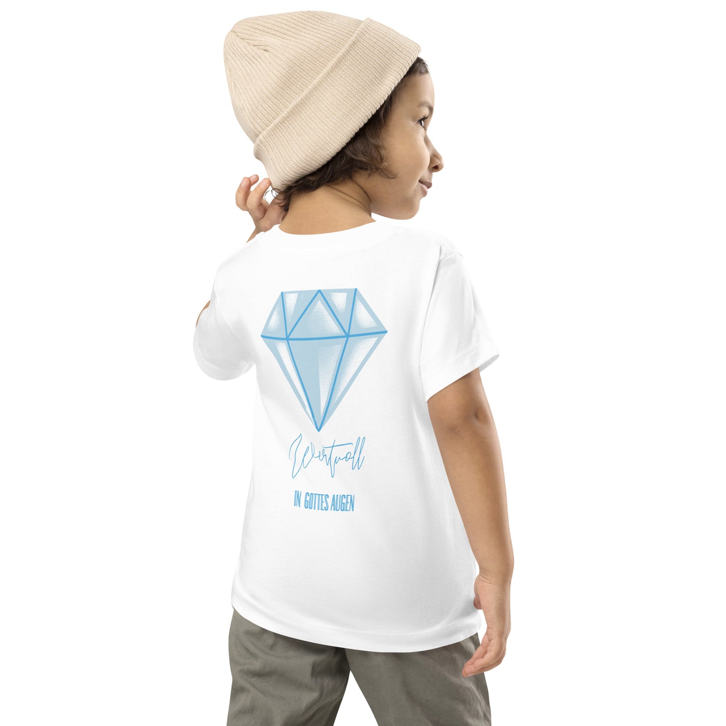 00-00 Wertvoll in Gottes Augen Kurzärmeliges Baby-T-Shirt