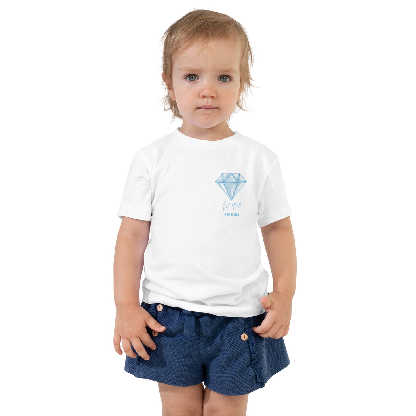 00-00 Wertvoll in Gottes Augen Kurzärmeliges Baby-T-Shirt