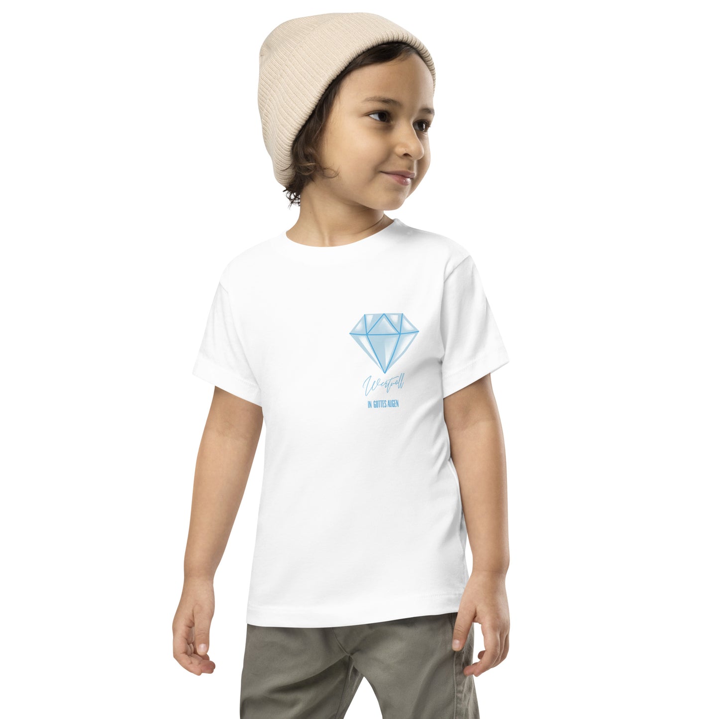 00-00 Wertvoll in Gottes Augen Kurzärmeliges Baby-T-Shirt