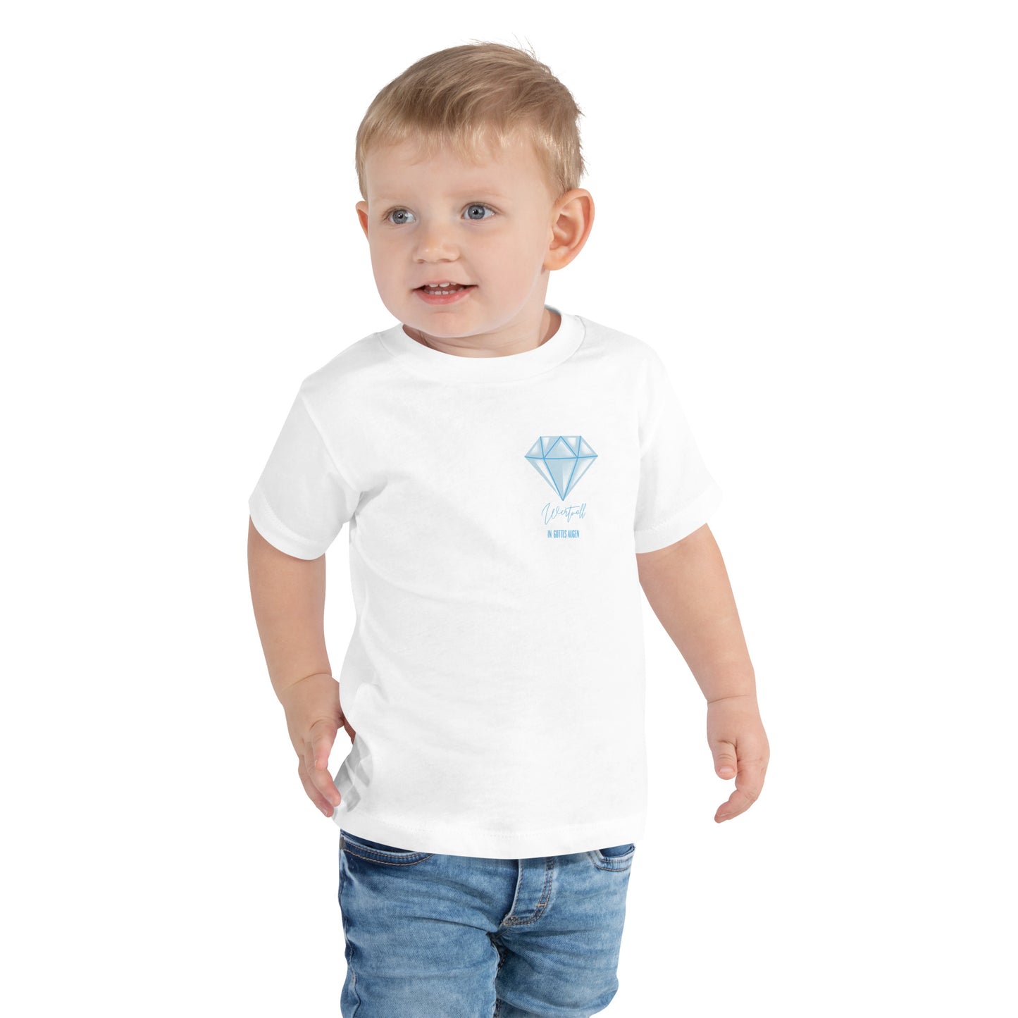 00-00 Wertvoll in Gottes Augen Kurzärmeliges Baby-T-Shirt