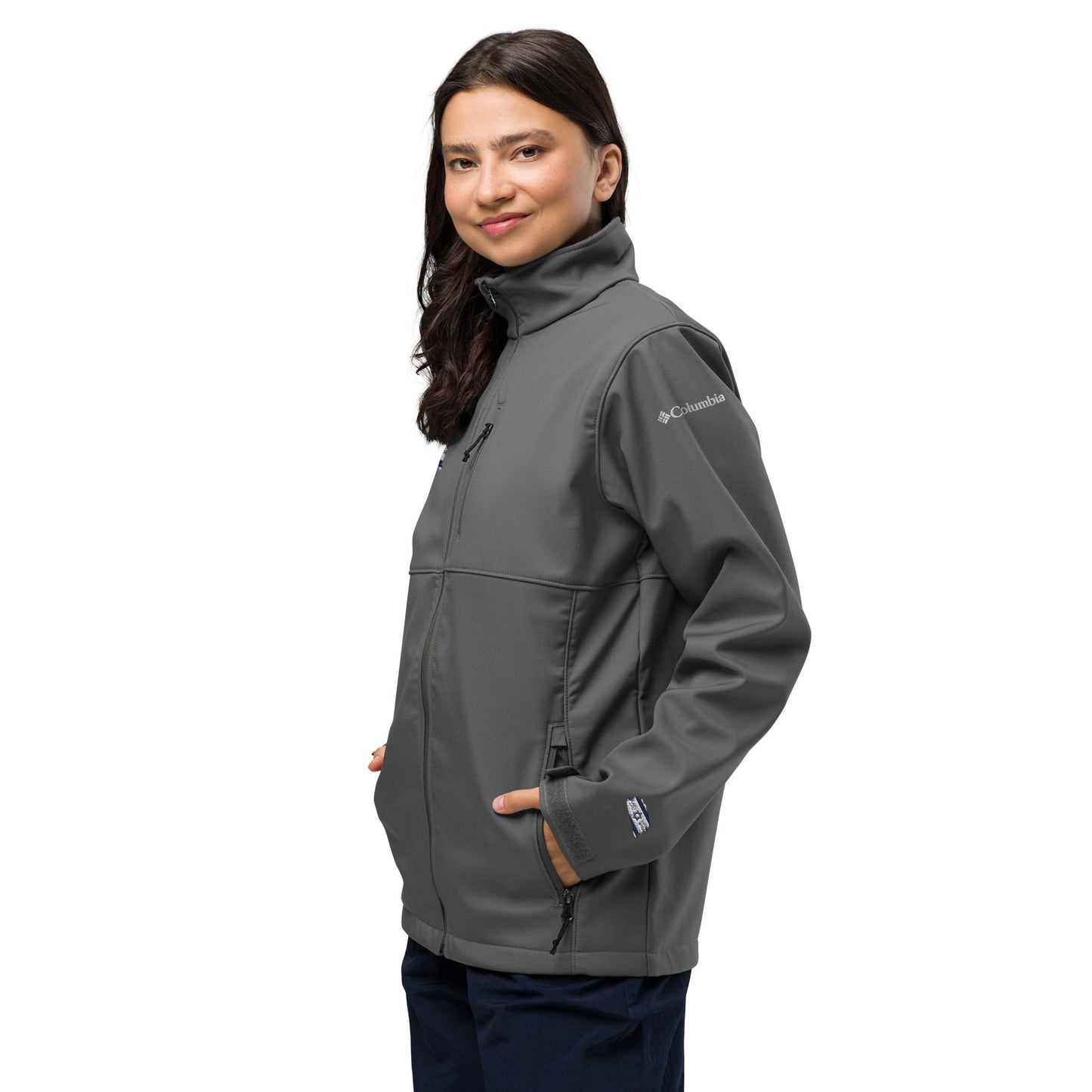 01-00 Israel friend Columbia soft shell jacket